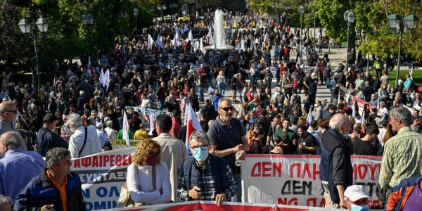 Grèce. Grève générale et manifestations massives contre l'inflation et pour les salaires