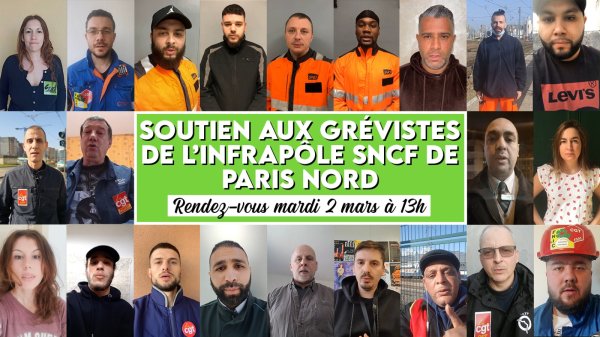 VIDEO. Profs, raffineurs, RATP, SNCF... ils appellent à soutenir mardi les invisibles de la SNCF en grève !