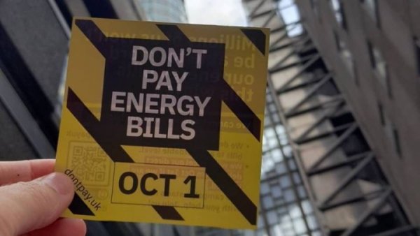 « Don't Pay UK » : campagne massive au Royaume-Uni pour le refus de payer ses factures de gaz et d'électricité