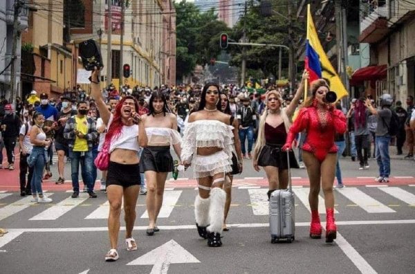 Colombie : les femmes trans en première ligne contre la répression militaire et policière ! 