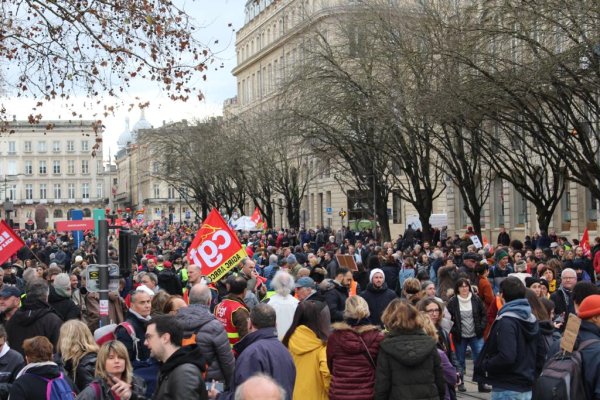75 000 manifestants à Bordeaux : l'énergie en première ligne, le privé et les PME présents en nombre